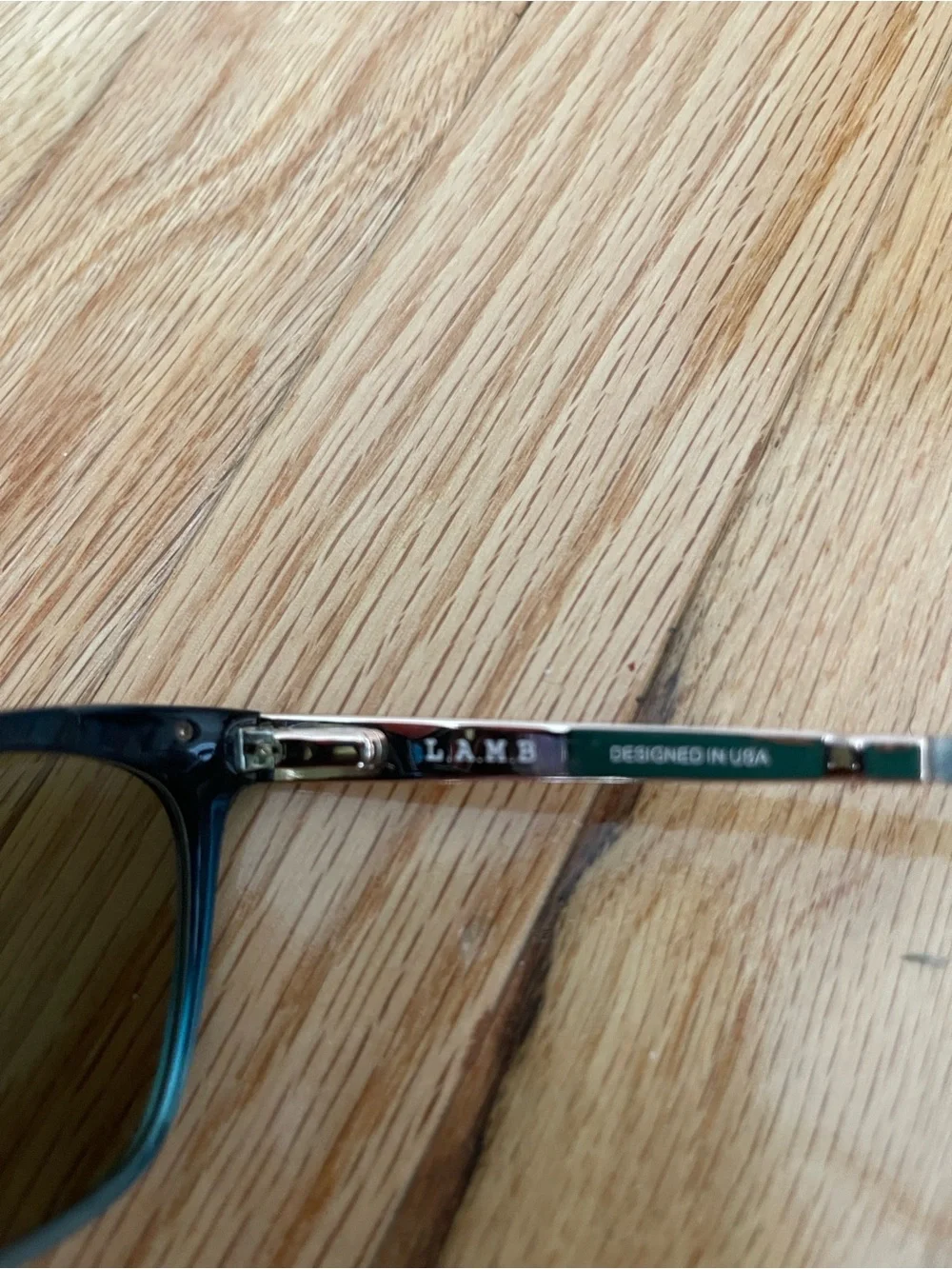L.A.M.B. Women’s Rx-able eyeglass frames Model LA119 TEA-Teal 54[]16 140 B:43